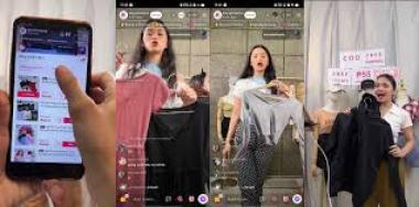 Toko baju online sosmed